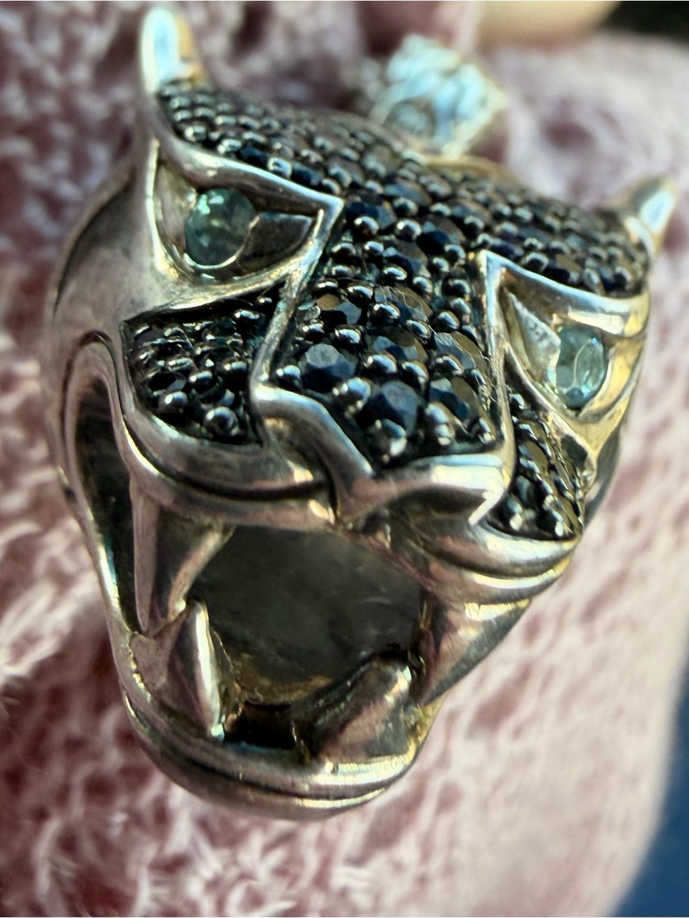 John Hardy Black Panther Pendant Necklace - Picture 8 of 15